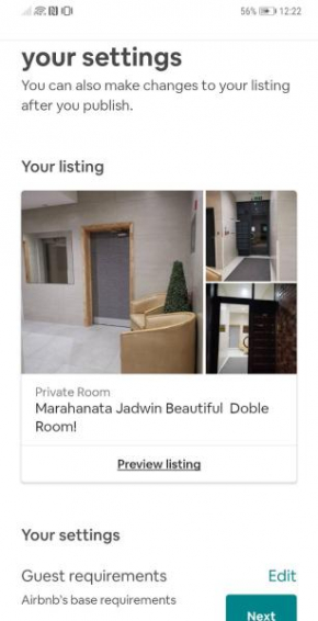 Ambar Jadwin Marahanata Room